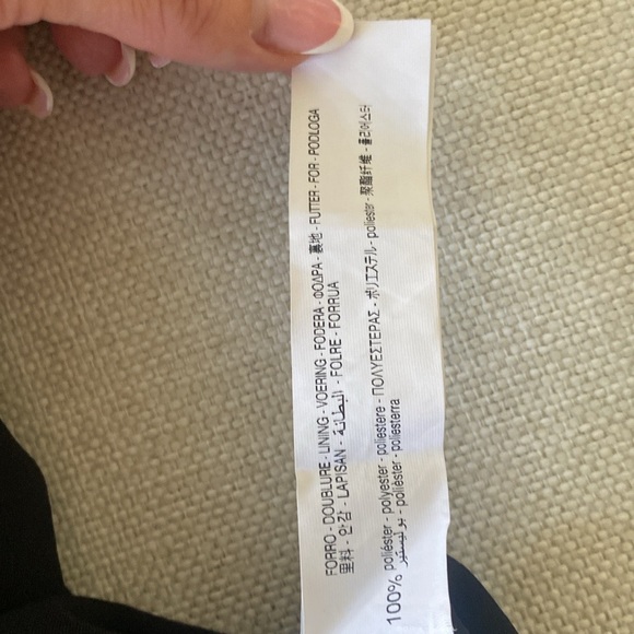 Zara Bodysuit Blazer Dress with Fringe Size M - Picture 7 of 8